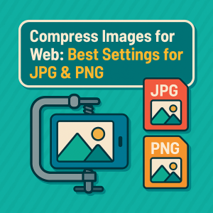 how to compress images for web example
