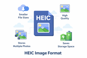 What is HEIC file format and how to convert HEIC to JPG online safely using a browser-based image converter.